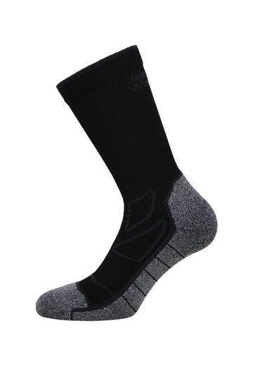 Jack Wolfskin Wandersocke Crew Vojo CL (geruchshemmend, schnelltrocknend) schwarz - 1 Paar