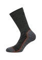 Jack Wolfskin Wandersocke Crew Vojo CL (geruchshemmend, schnelltrocknend) dunkelgrau - 1 Paar