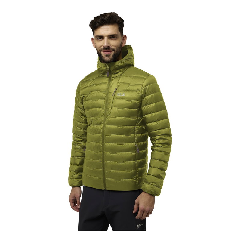 Jack Wolfskin Winter-Daunenjacke Passamani 2026 (sehr warm,wasserdicht, winddicht) khakigrün Herren