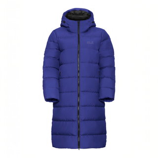 Jack Wolfskin Winter Down Coat Frozen Palace Coat 2026 (windproof, water-repellent) royal blue ladies