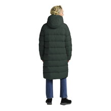 Jack Wolfskin Winter-Daunenmantel Frozen Palace Coat 2026 (winddicht, wasserabweisend) dunkelgrün Damen
