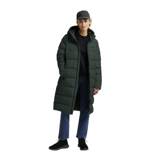 Jack Wolfskin Winter Down Coat Frozen Palace Coat 2026 (windproof, water-repellent) dark green ladies