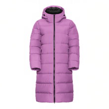Jack Wolfskin Winter-Daunenmantel Frozen Palace Coat 2026 (winddicht, wasserabweisend) pink Damen