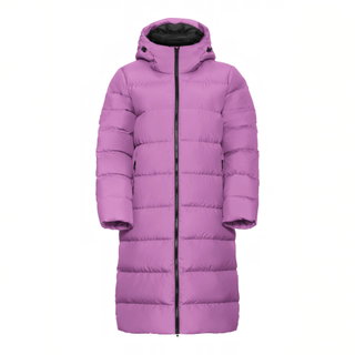 Jack Wolfskin Winter Down Coat Frozen Palace Coat 2026 (windproof, water-repellent) pink ladies