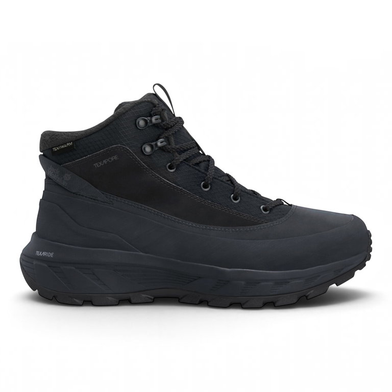 Jack Wolfskin Winter-Wanderschuhe Wild Quest Texapore Texapore (wasserdicht) grau/schwarz Herren