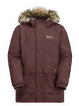 Jack Wolfskin Kurtka zimowa Cosy Bear 3w1 Parka (z polarową wewnętrzną kurtką, wodoodporna) różowa dla dziewczynek (164-176)
