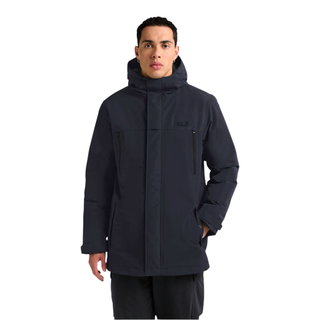 Jack Wolfskin Winterjacke Glacer Shield (wasserdicht, atmungsaktiv, warm) navyblau Herren