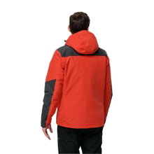 Jack Wolfskin Winterjacke Jasper (sehr wasser- und winddicht, atmungsaktiv) rot Herren