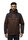 Jack Wolfskin Winter Jacket Jasper 3in1 2025 (waterproof-windproof, breathable, warm) brown/black men's