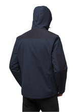 Jack Wolfskin Winterjacke Jasper 2025 (sehr wasser- und winddicht, atmungsaktiv) nachtblau/skyblau Herren