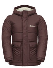 Jack Wolfskin Winter Jacket Snow Fox (fleece lining, windproof, water-repellent) berrypink Kids (164-176)
