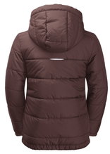 Jack Wolfskin Winter Jacket Snow Fox (fleece lining, windproof, water-repellent) berrypink Kids (164-176)