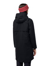 Jack Wolfskin Wintermantel Baylight 3in1 Coat (wasserdicht, winddicht) schwarz Damen