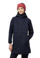 Jack Wolfskin Wintermantel Baylight 3in1 Coat (wasserdicht, winddicht) navyblau Damen