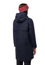 Jack Wolfskin Wintermantel Baylight 3in1 Coat (wasserdicht, winddicht) navyblau Damen