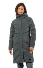 Jack Wolfskin Winter Coat Marienplatz (windproof, highly water-repellent) dark green Ladies