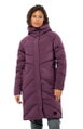 Jack Wolfskin Wintermantel Marienplatz Coat (winddicht, sehr wasserabweisend) violett Damen