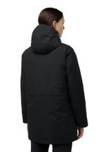 Jack Wolfskin Wintermantel Wintertor Parka (wasserdicht, Fleece-Futter) schwarz Damen