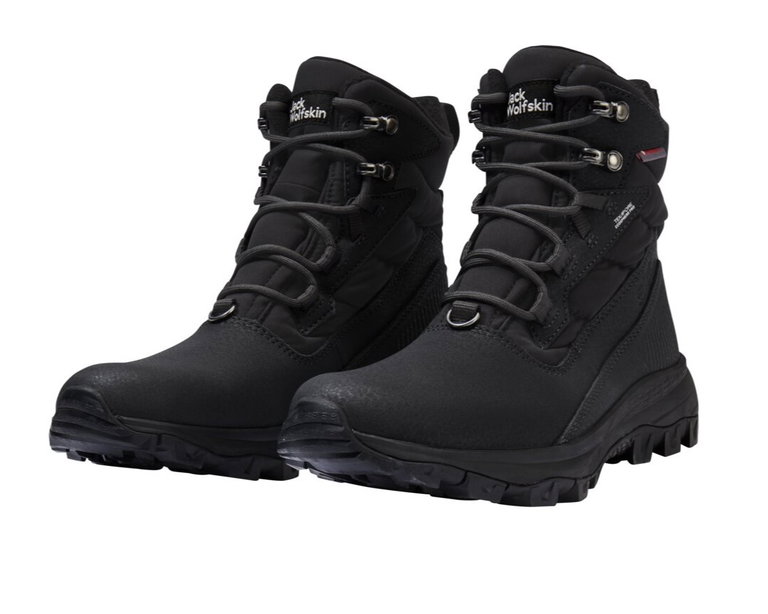 Jack Wolfskin Winterschuhe Everquest Pro Texapore High (wasserdicht, PrimaLoft® Isolierung) schwarz Damen