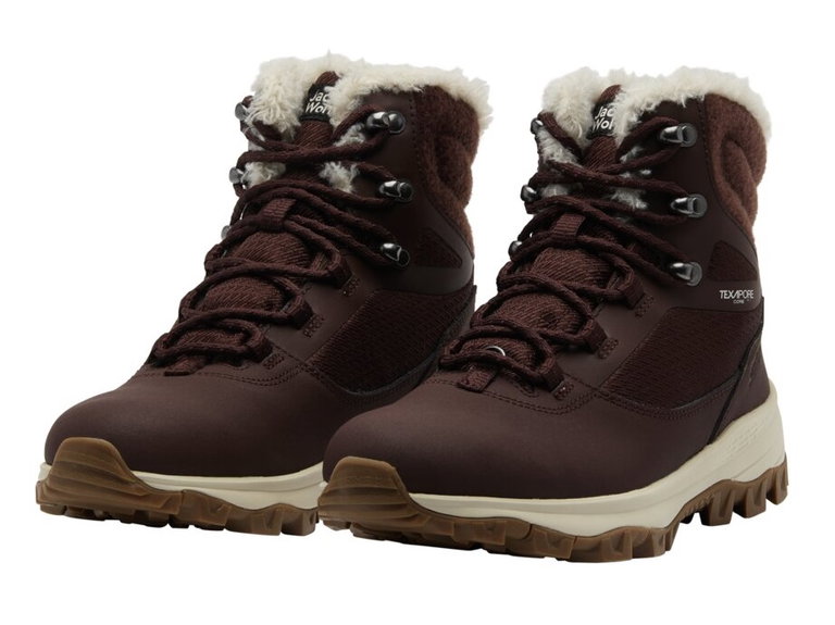 Jack Wolfskin Winterstiefel Everquest High Texapore (warm, wasserdicht, PFC-Frei) mahagonibraun Damen
