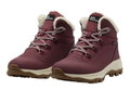 Jack Wolfskin Buty zimowe Everquest Mid Texapore (ciepłe, wodoodporne, bez PFC) bordowe Damskie