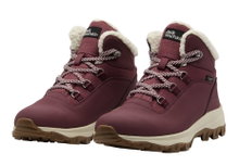 Jack Wolfskin Winterschuhe Everquest Mid Texapore (warm, wasserdicht, PFC-Frei) weinrot Damen