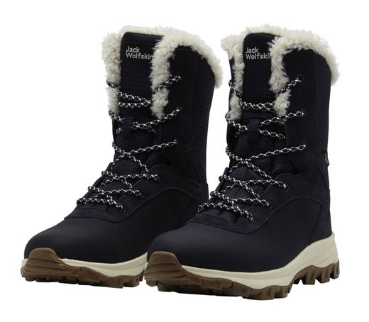 Jack Wolfskin Winterschuhe Everquest Snow High Texapore (warm, wasserdicht, PFC-Frei) navyblau Damen