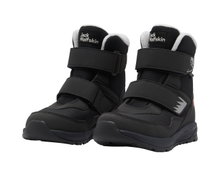 Jack Wolfskin Winterschuhe Polar Bear-B Texapore Mid VC (wasserdicht, atmungsaktiv) schwarz Jungen