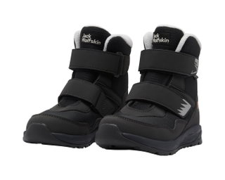 Jack Wolfskin Winterschuhe Polar Bear-B Texapore Mid VC (wasserdicht, atmungsaktiv) schwarz Jungen