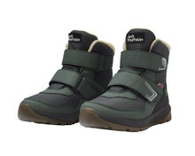 Jack Wolfskin Winterschuhe Polar Bear-B Texapore Mid Vc (wasserdicht, atmungsaktiv) grün Kleinkinder Jungen
