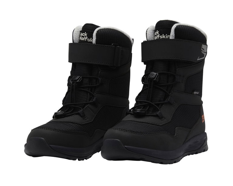 Jack Wolfskin Winterstiefel Polar Bear-B Texapore High VC (wasserdicht, atmungsaktiv) schwarz Jungen