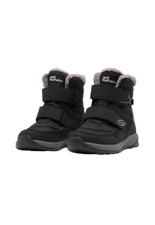 Jack Wolfskin Winterschuhe Polar Bear-G Texapore Mid VC (wasserdicht, atmungsaktiv) schwarz Mädchen