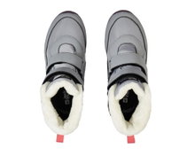 Buty zimowe Jack Wolfskin Polar Bear-G Texapore Mid VC (wodoodporne, oddychające) szare dziewczęce