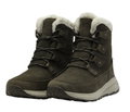Botki zimowe Jack Wolfskin Dromoventure Texapore High (izolacja Texawarm, wodoodporne) brązowe Damskie