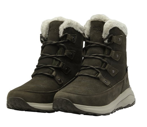 Jack Wolfskin Winterstiefel Dromoventure Texapore High (Texawarm-Isolierung, wasserdicht) braun Damen