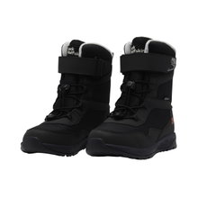 Jack Wolfskin zimowe buty Polar Bear-B Texapore High VC (wodoodporne, oddychające) czarne dla małych chłopców