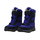 Jack Wolfskin zimowe buty Polar Bear-B Texapore High VC (wodoodporne, oddychające) niebieskie/granatowe dla małych chłopców