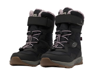 Jack Wolfskin Winterstiefel Polar Bear-G Texapore High VC (wasserdicht, atmungsaktiv) schwarz Kleinkinder Mädchen
