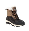 Jack Wolfskin Winterstiefel Vojo Shell XT Texapore Mid (wasserdicht, 100% PFC-frei) braun/schwarz Kinder