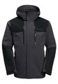 Jack Wolfskin Wanderjacke-/Regenjacke Jasper 2-Lagen (Wetterschutzjacke, wasserdicht, winddicht) phantomgrau Herren
