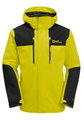 Jack Wolfskin Wanderjacke-/Regenjacke Jasper 2-Lagen (Wetterschutzjacke, wasserdicht, winddicht) gelb/schwarz Herren