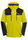 Jack Wolfskin Wanderjacke-/Regenjacke Jasper 2-Lagen (Wetterschutzjacke, wasserdicht, winddicht) gelb/schwarz Herren
