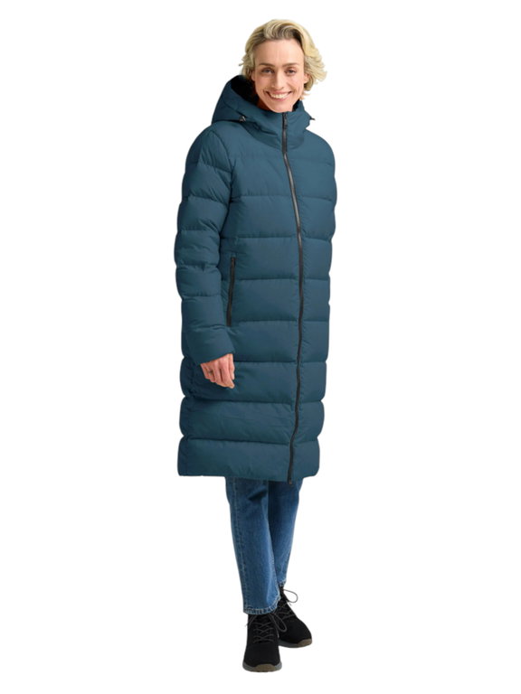 Jack Wolfskin Winter Down Coat Frozen Palace Coat 2025 (windproof, water-repellent) blue ladies