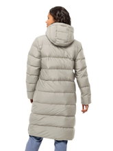 Jack Wolfskin Winter Down Coat Frozen Palace Coat 2025 (windproof, water-repellent) grey ladies