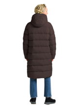 Jack Wolfskin Winter Down Coat Frozen Palace Coat 2025 (windproof, water-repellent) dark brown ladies