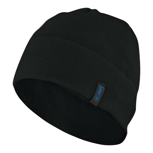 JAKO Fleecemütze (Beanie) schwarz - 1 Stück