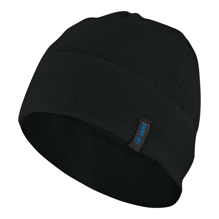 Czapka fleece JAKO (beanie) czarna - 1 sztuka