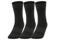 JAKO Freizeitsocke Crew schwarz - 3 Paar