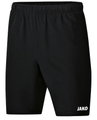 JAKO Sporthose Short Classico (Stretch-Micro-Twill, Seitentaschen) schwarz Kinder