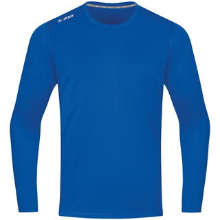 JAKO Sport-Langarmshirt Run 2.0 (100% Polyester, atmungsaktiv) royalblau Jungen